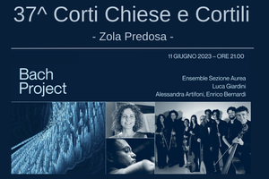 Corti Chiese e Cortili: "Bach Project" domenica 11 giugno a Palazzo Albergati