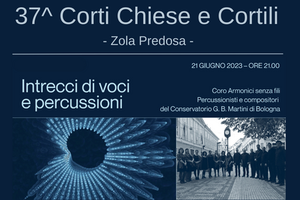 Corti Chiese e Cortili | "Intrecci di Voci e Percussioni" mercoledì 21 giugno all'Abbazia dei SS. Nicolò e Agata
