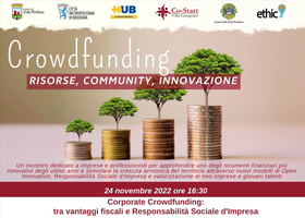 Corporate Crowdfunding: tra vantaggi fiscali e Responsabilità Sociale d'Impresa