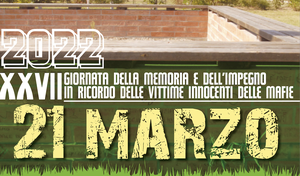 Giornata della memoria e dell'impegno in ricordo delle vittime delle mafie: appuntamento il 4 aprile