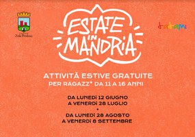 Estate in Mandria: attività gratuite per ragazz* 11-16 anni
