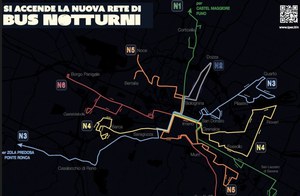 Nuove corse notturne degli Autobus da e per Bologna: la linea N3 parte da Ponte Ronca, attraversa Bologna e arriva al Pilastro